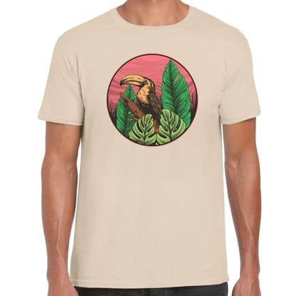 Parrot Circle Jungle T-Shirt - Tshirtpark.com