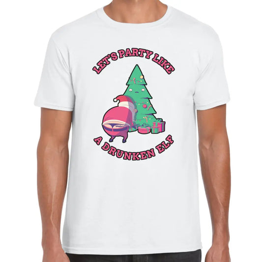 Party Like A Drunken Elf T-Shirt - Tshirtpark.com