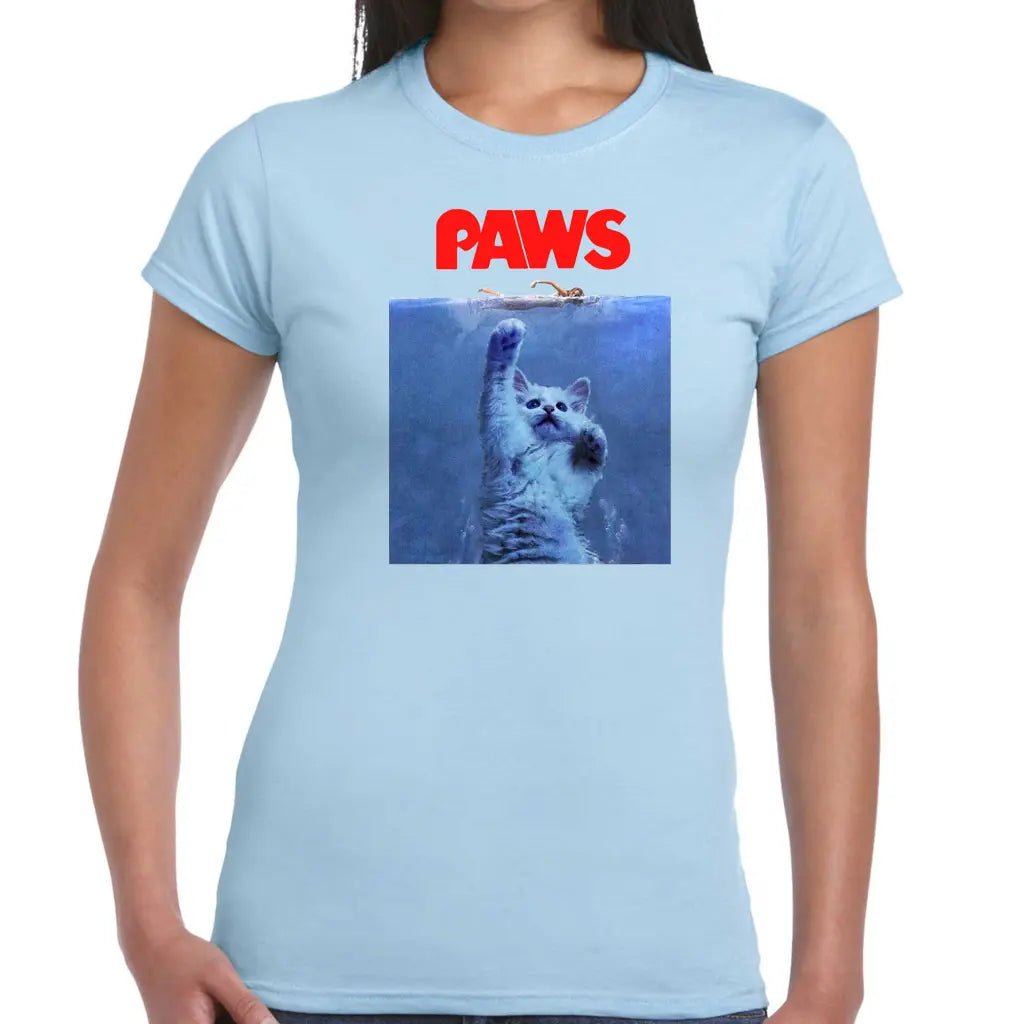 Paws Ladies T-shirt - Tshirtpark.com