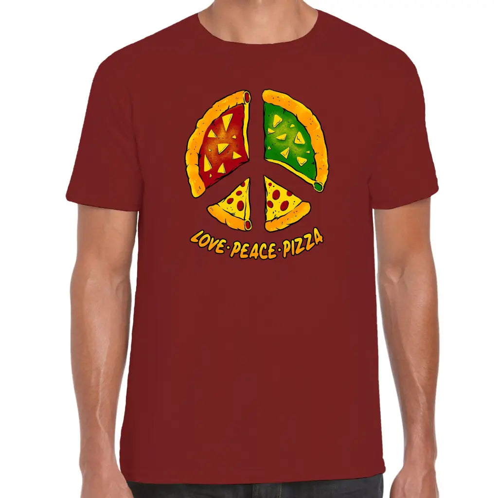 Peace Pizza T-Shirt - Tshirtpark.com