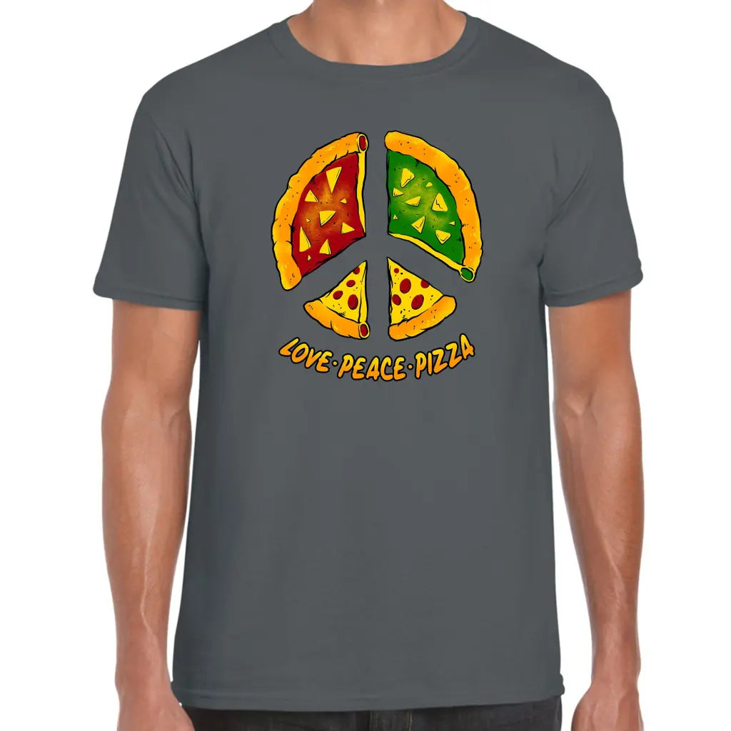 Peace Pizza T-Shirt - Tshirtpark.com