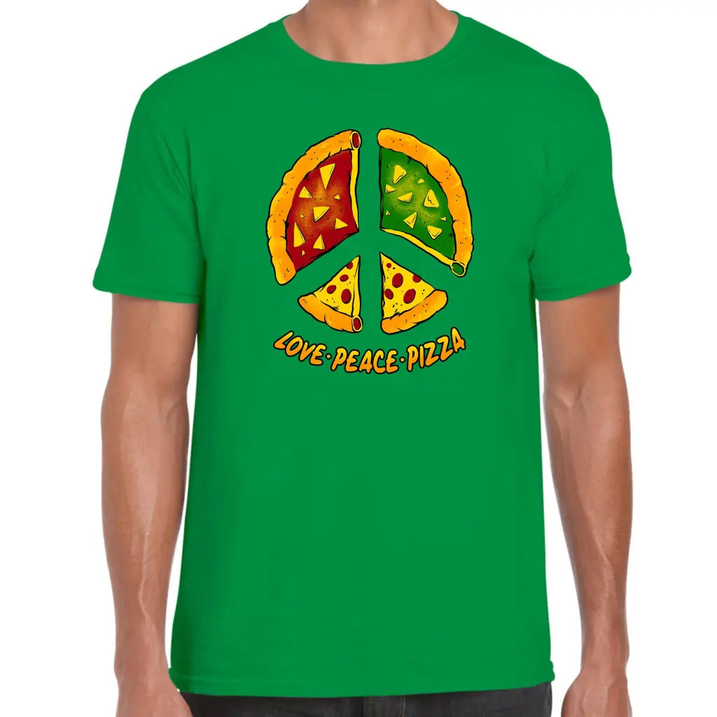 Peace Pizza T-Shirt - Tshirtpark.com