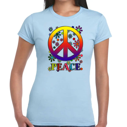 Peace Sign Ladies T-shirt - Tshirtpark.com