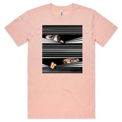 Peeking Blind T-Shirt - Tshirtpark.com