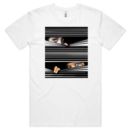 Peeking Blind T-Shirt - Tshirtpark.com