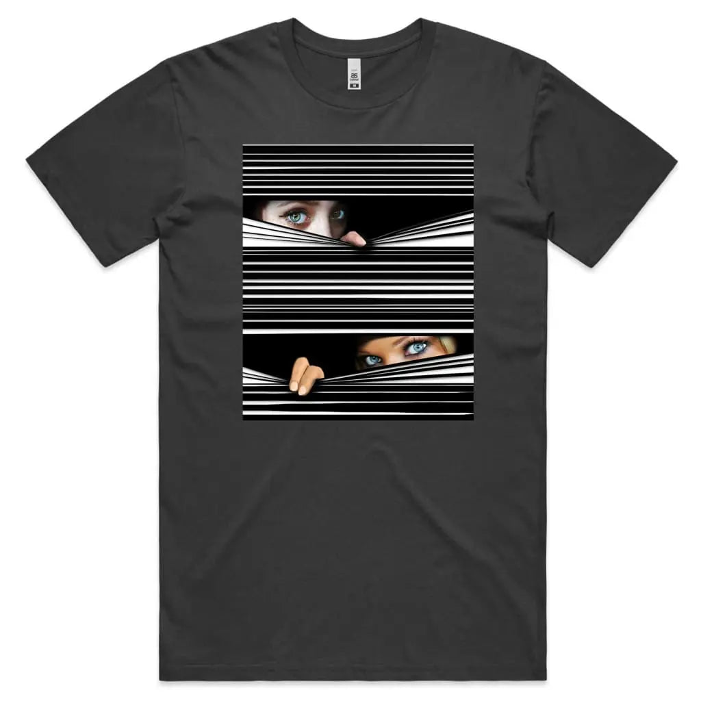 Peeking Blind T-Shirt - Tshirtpark.com