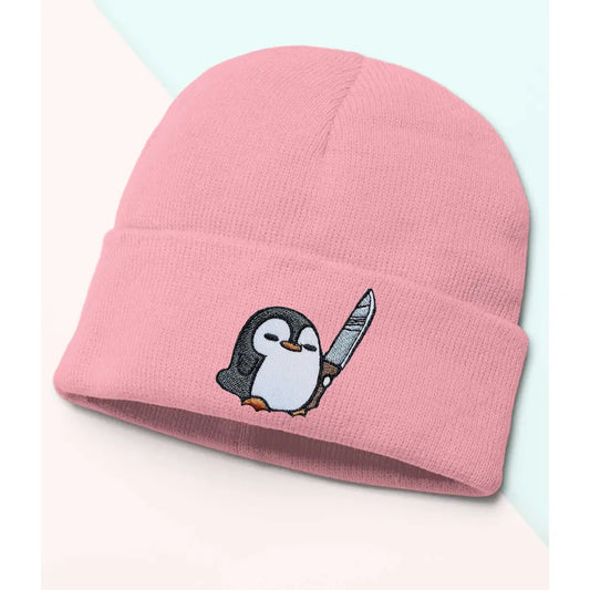 Penguin Knife Beanie - Tshirtpark.com