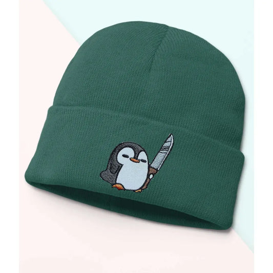 Penguin Knife Beanie - Tshirtpark.com