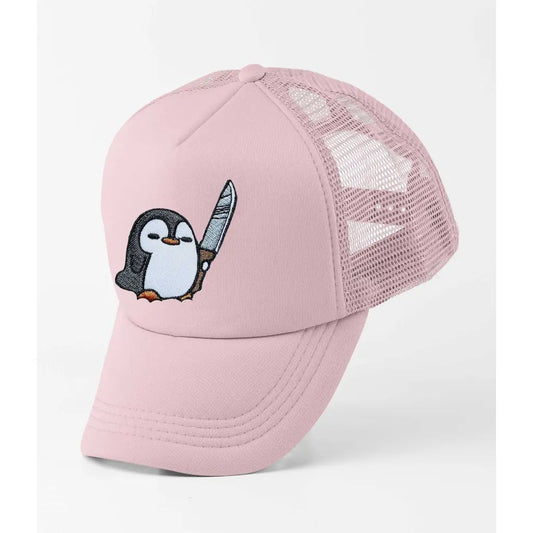 Penguin Knife Trucker Cap - Tshirtpark.com