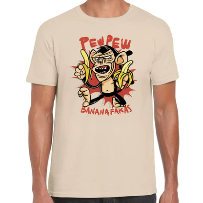 Pew Pew Banana T-Shirt - Tshirtpark.com
