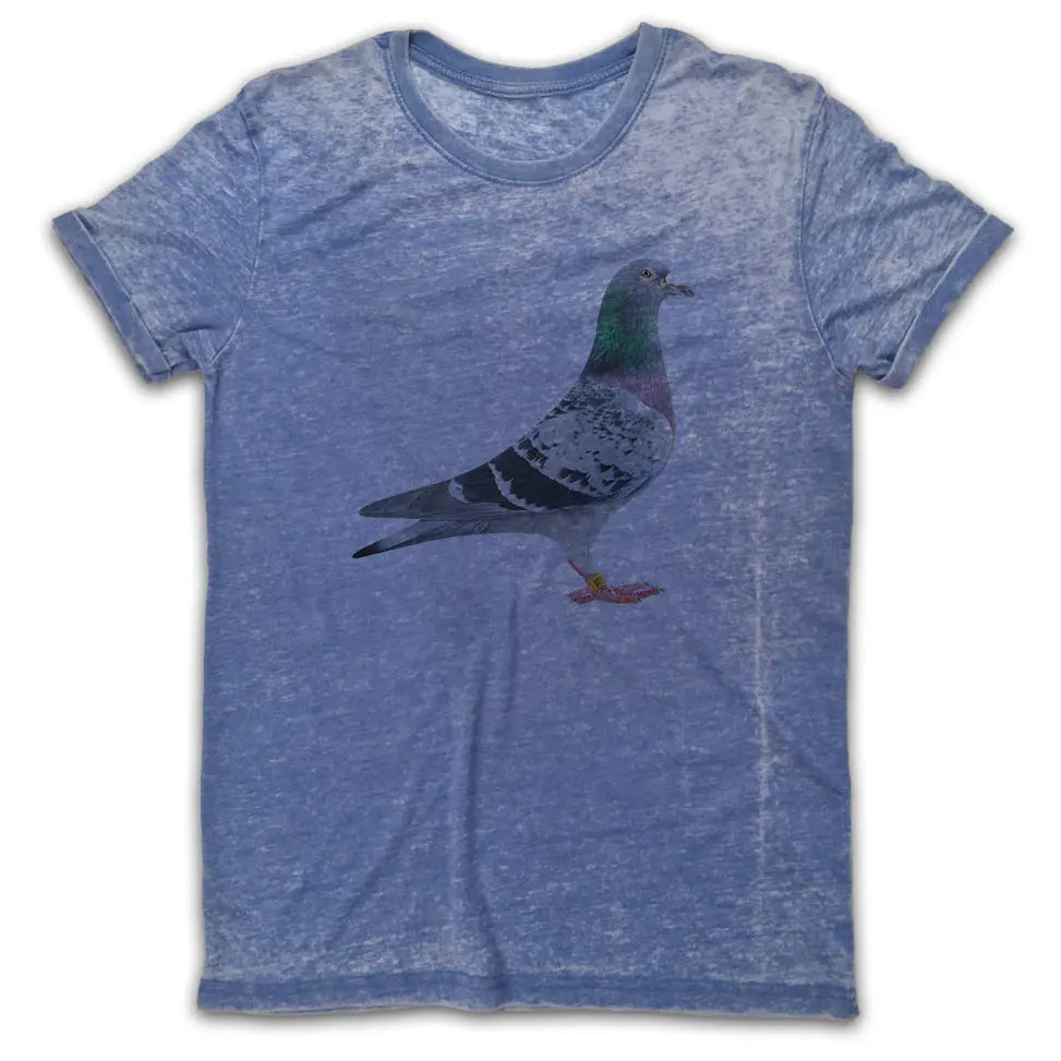 Pigeon Vintage Burn-Out T-Shirt - Tshirtpark.com