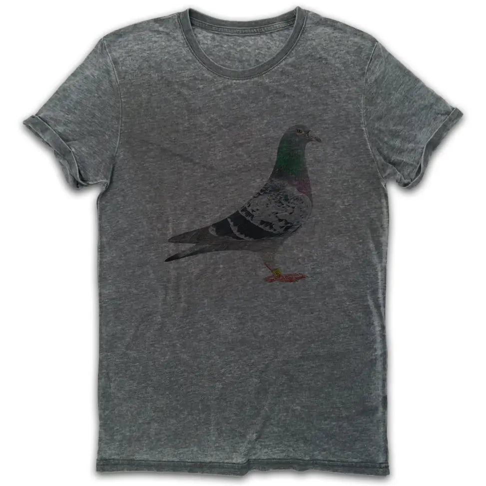 Pigeon Vintage Burn-Out T-Shirt - Tshirtpark.com