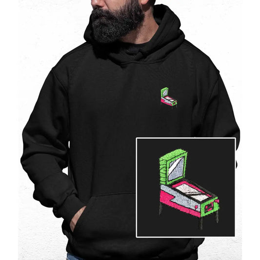 Pinball Embroidered Colour Hoodie - Tshirtpark.com