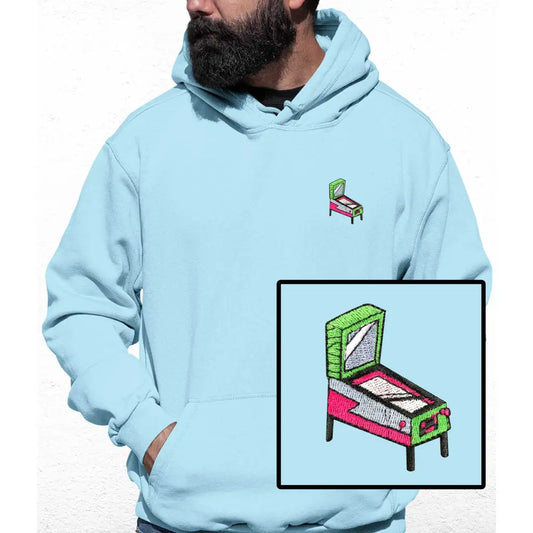 Pinball Embroidered Colour Hoodie - Tshirtpark.com