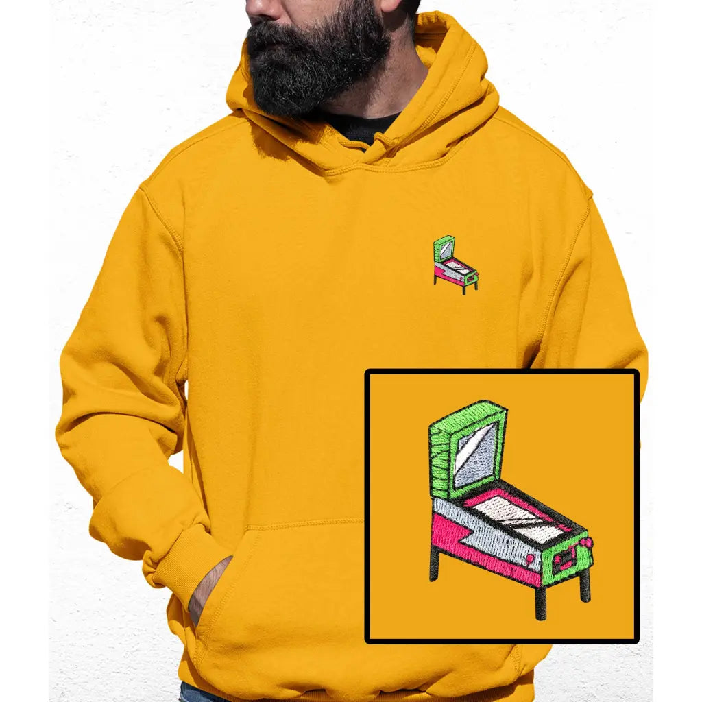 Pinball Embroidered Colour Hoodie - Tshirtpark.com