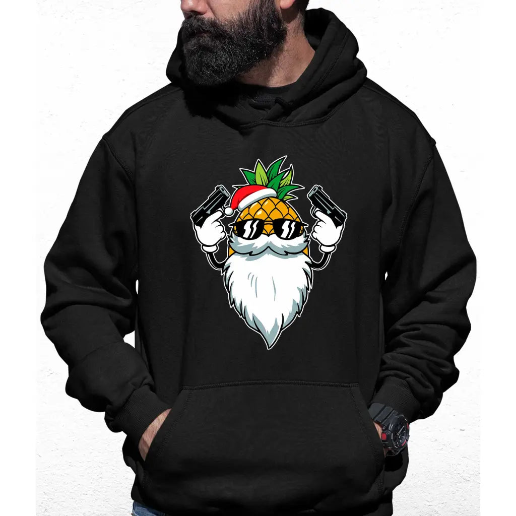 Pineapple Santa Colour Hoodie - Tshirtpark.com