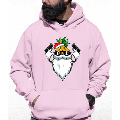 Pineapple Santa Colour Hoodie - Tshirtpark.com