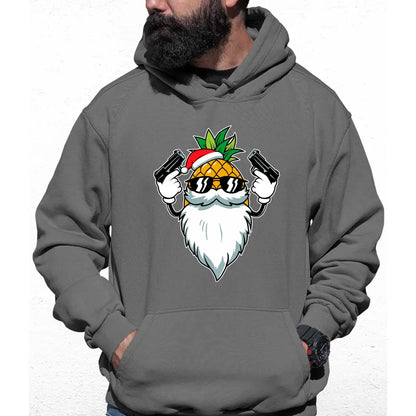 Pineapple Santa Colour Hoodie - Tshirtpark.com