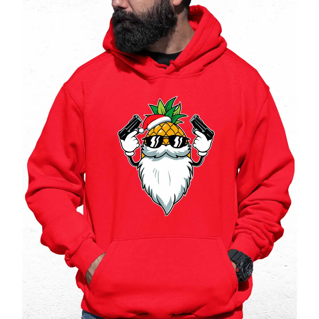 Pineapple Santa Colour Hoodie - Tshirtpark.com