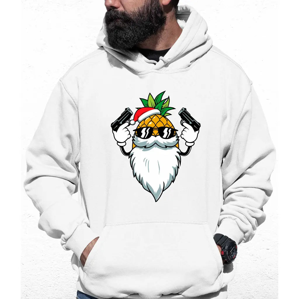 Pineapple Santa Colour Hoodie - Tshirtpark.com