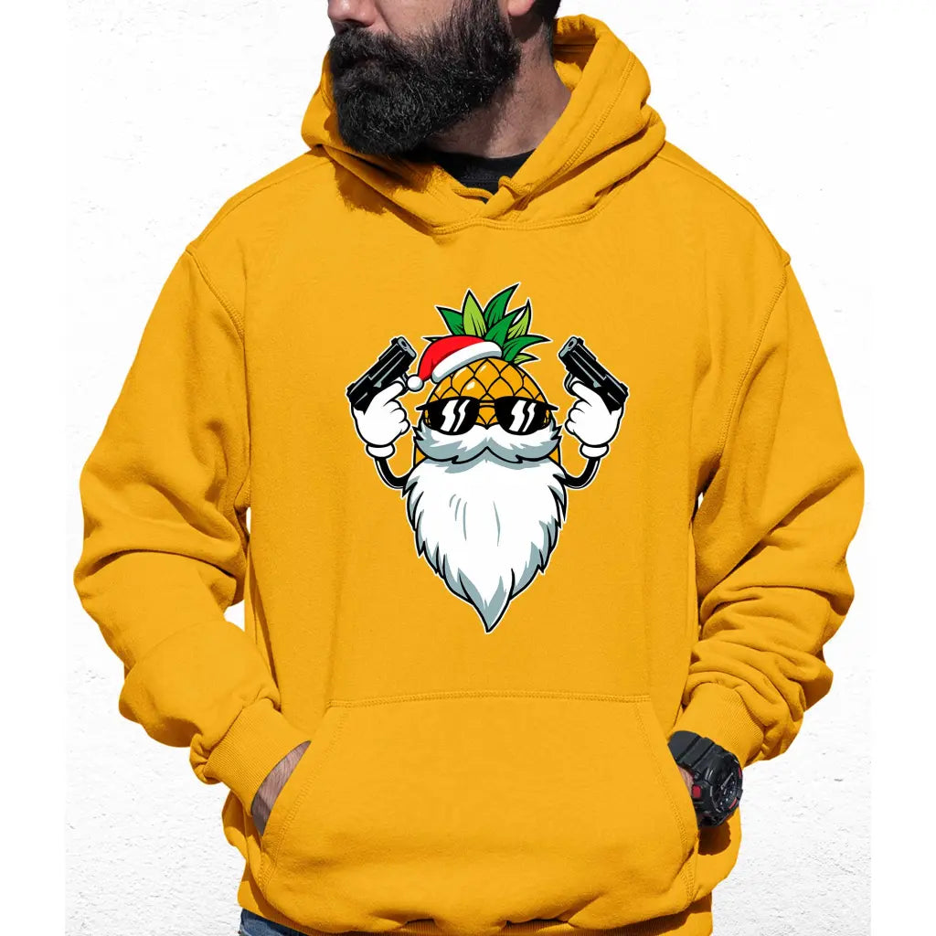 Pineapple Santa Colour Hoodie - Tshirtpark.com