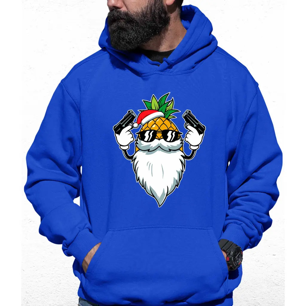 Pineapple Santa Colour Hoodie - Tshirtpark.com