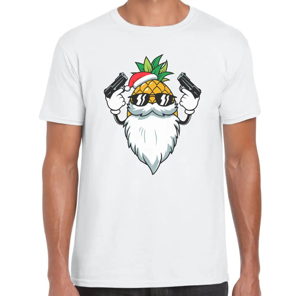 Pineapple Santa T-Shirt - Tshirtpark.com