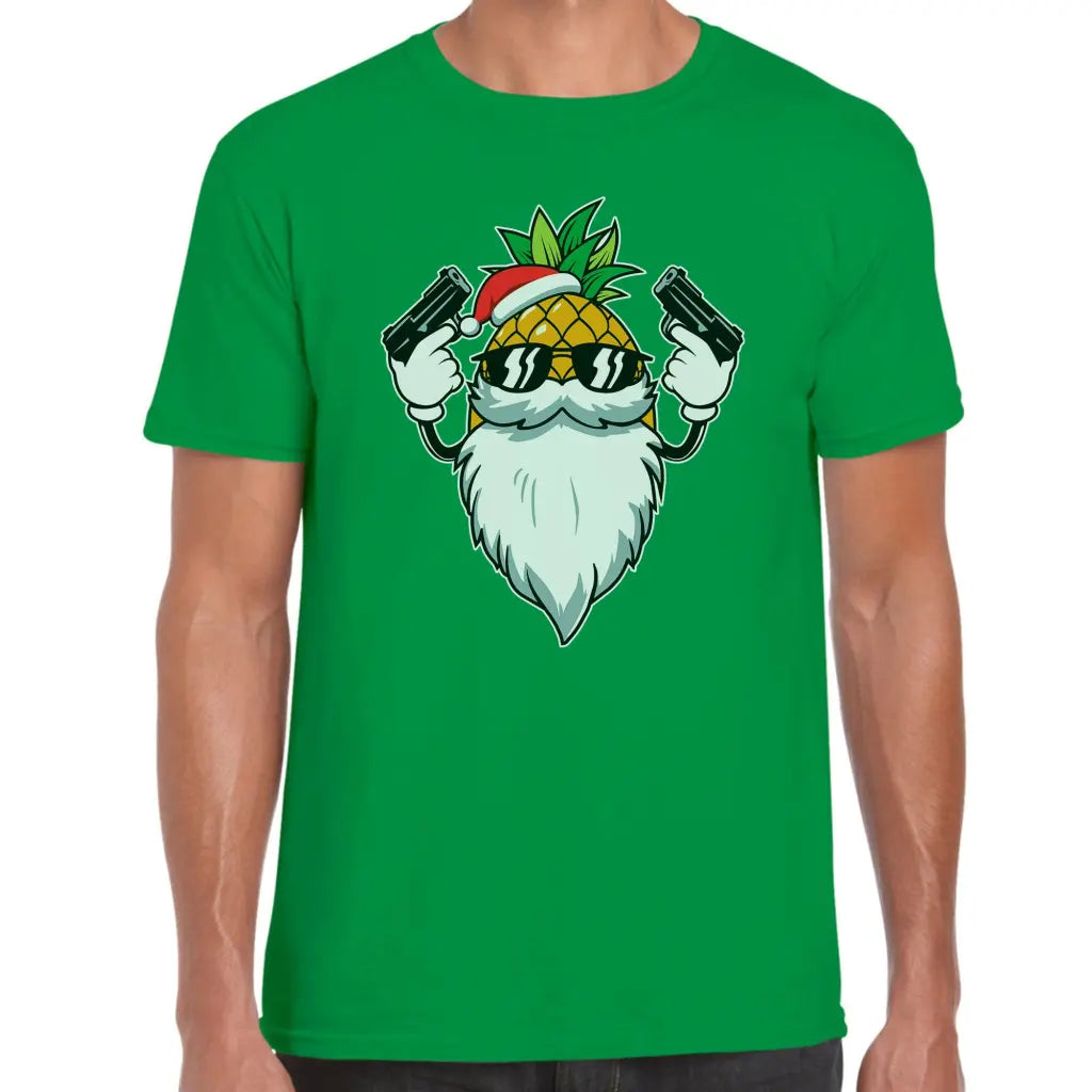 Pineapple Santa T-Shirt - Tshirtpark.com