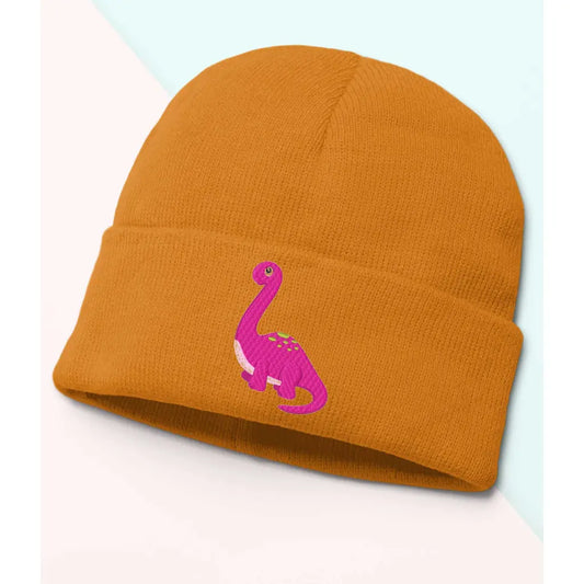 Pink Dino Beanie - Tshirtpark.com