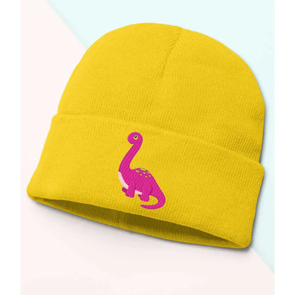 Pink Dino Beanie - Tshirtpark.com