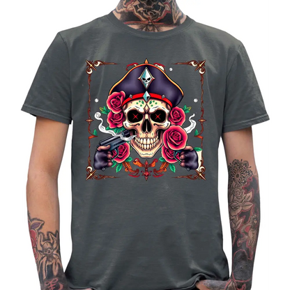 Pirate Skull T-Shirt - Tshirtpark.com