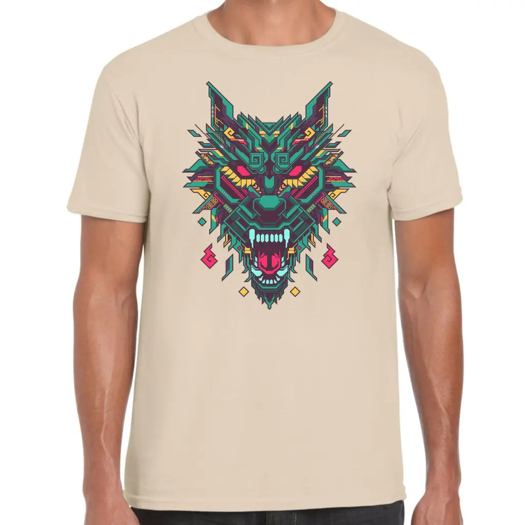 Pixel Wolf T-Shirt - Tshirtpark.com