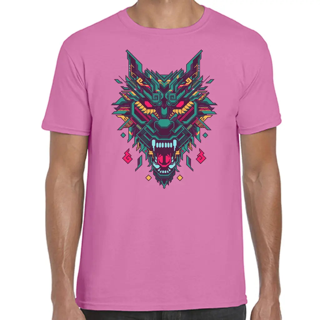 Pixel Wolf T-Shirt - Tshirtpark.com