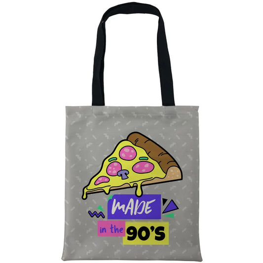 Pizza 90S Tote Bags - Tshirtpark.com