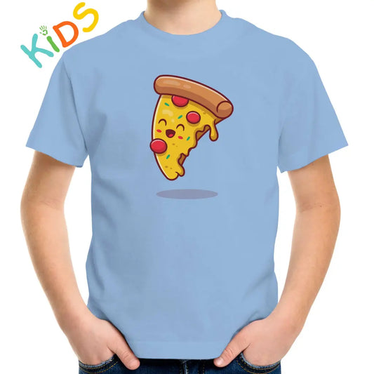 Pizza Face Kids T-shirt - Tshirtpark.com