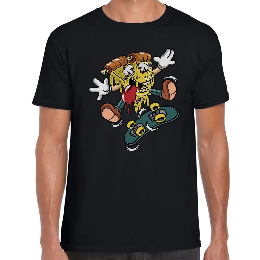 PIzza Skater T-Shirt - Tshirtpark.com