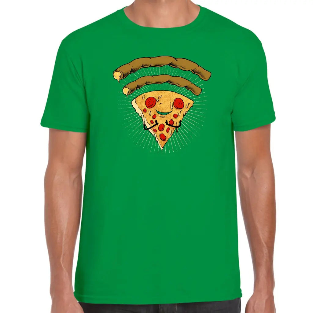 Pizza Wi-Fi T-Shirt - Tshirtpark.com