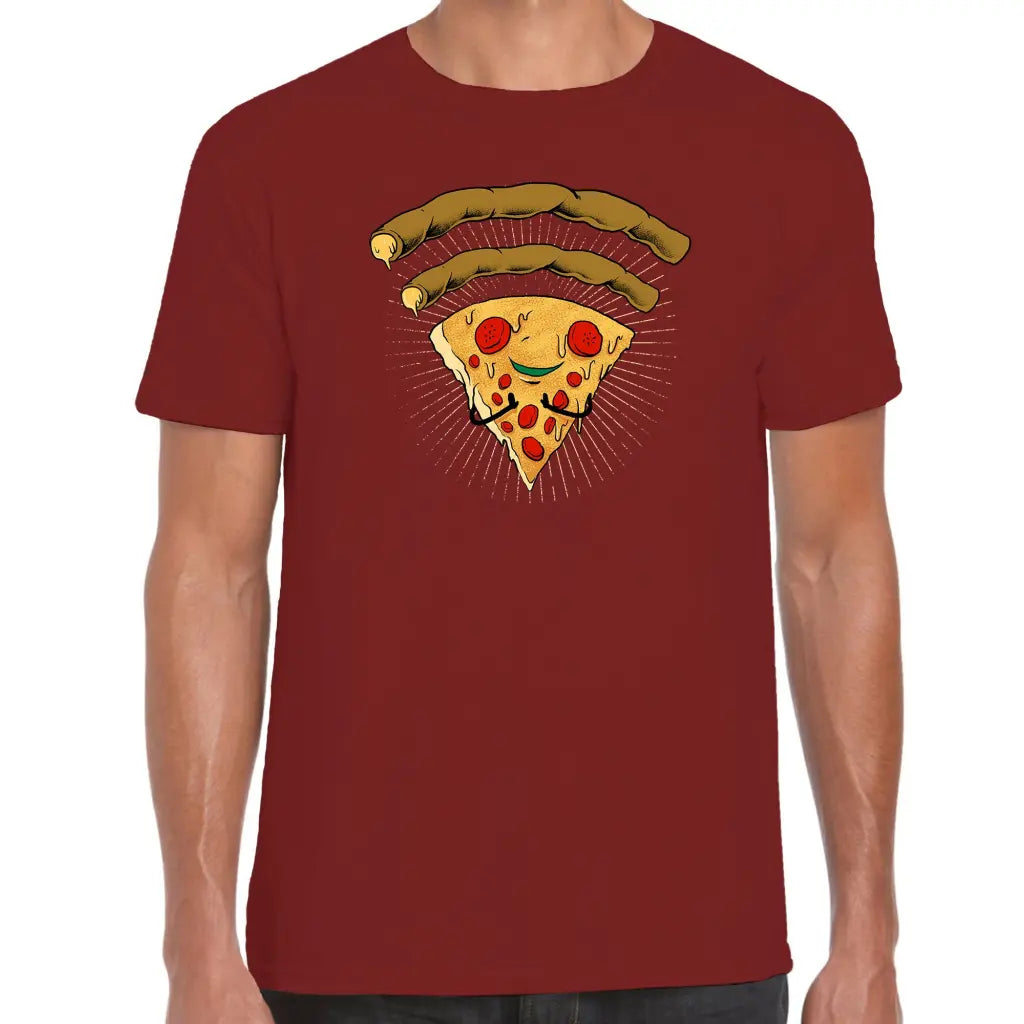 Pizza Wi-Fi T-Shirt - Tshirtpark.com