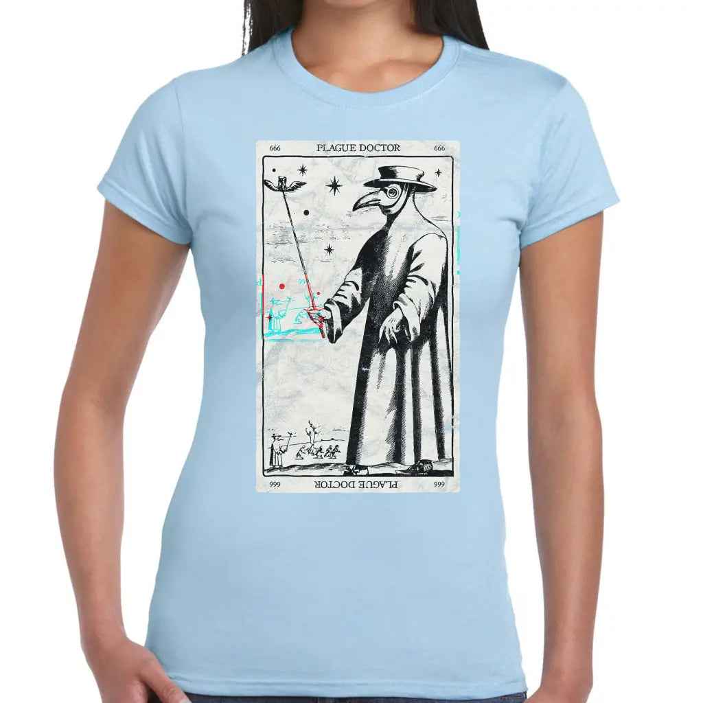 Plague Doctor Ladies T-shirt - Tshirtpark.com