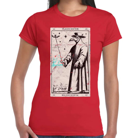 Plague Doctor Ladies T-shirt - Tshirtpark.com