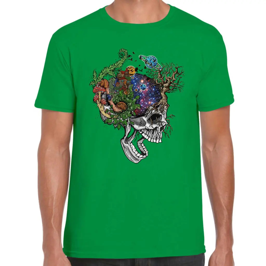 Planet Skull T-Shirt - Tshirtpark.com