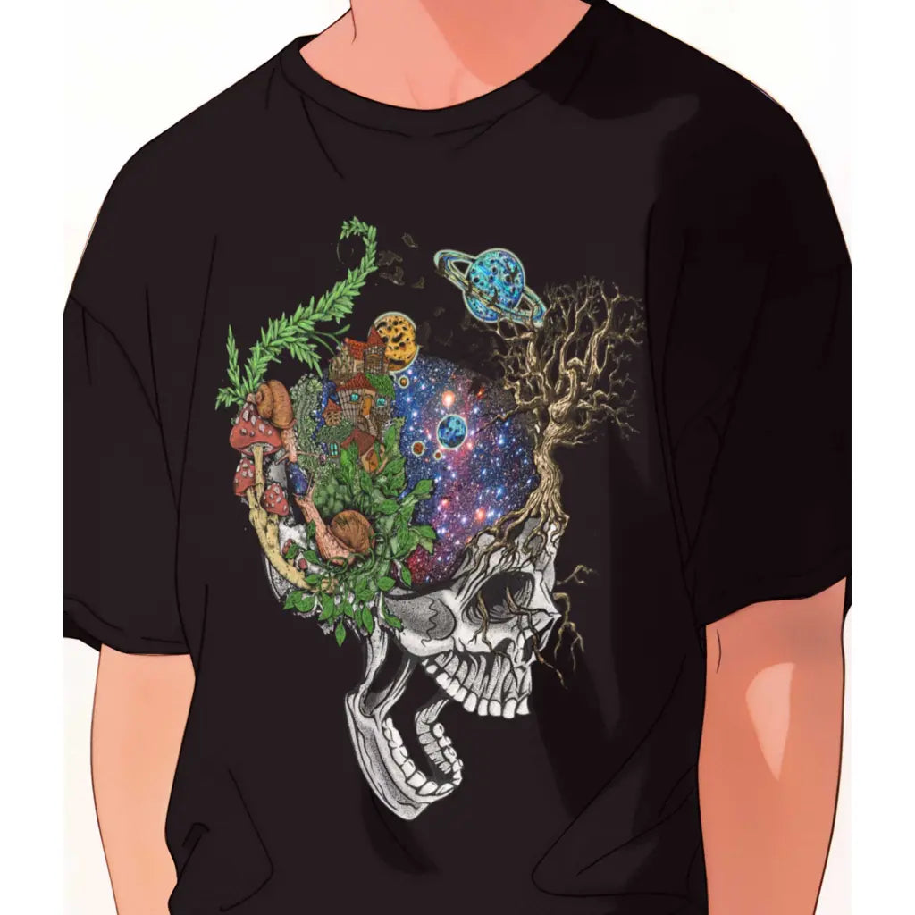Planet Skull T-Shirt - Tshirtpark.com