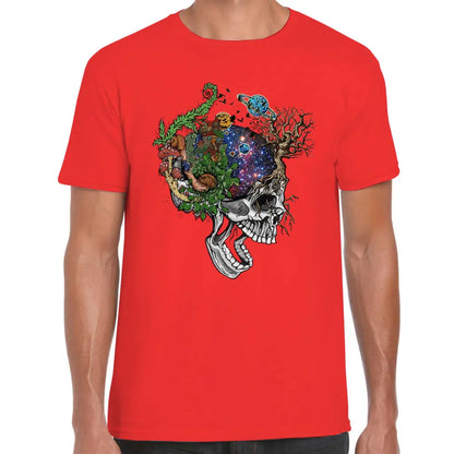 Planet Skull T-Shirt - Tshirtpark.com