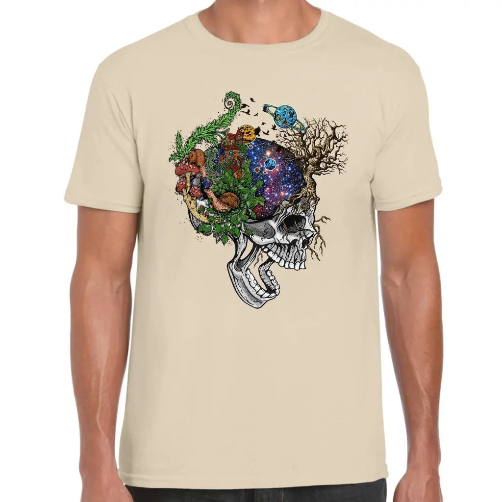 Planet Skull T-Shirt - Tshirtpark.com