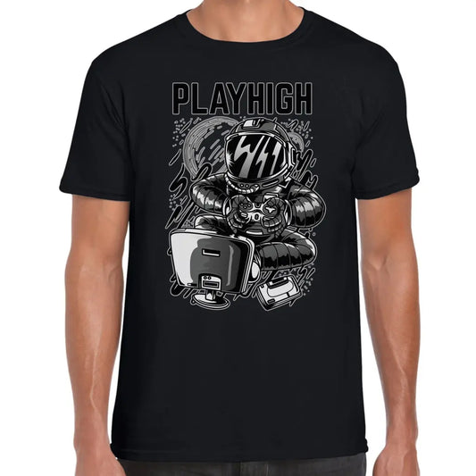 Play High Astronaut T-Shirt - Tshirtpark.com