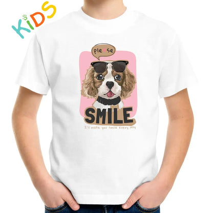 Please Smile Kids T-shirt - Tshirtpark.com