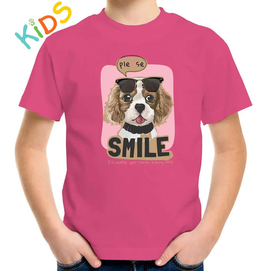 Please Smile Kids T-shirt - Tshirtpark.com