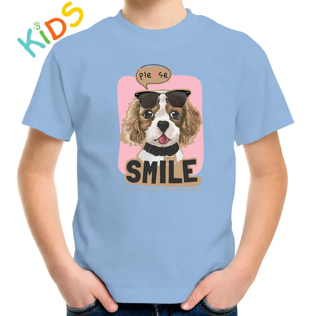 Please Smile Kids T-shirt - Tshirtpark.com