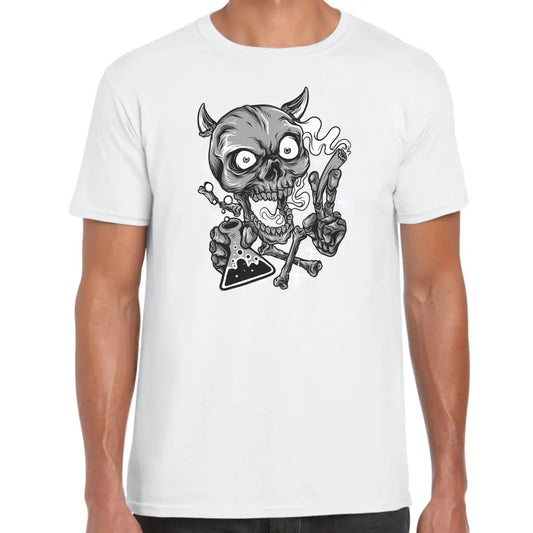 Poison Smoking Skull T-Shirt - Tshirtpark.com