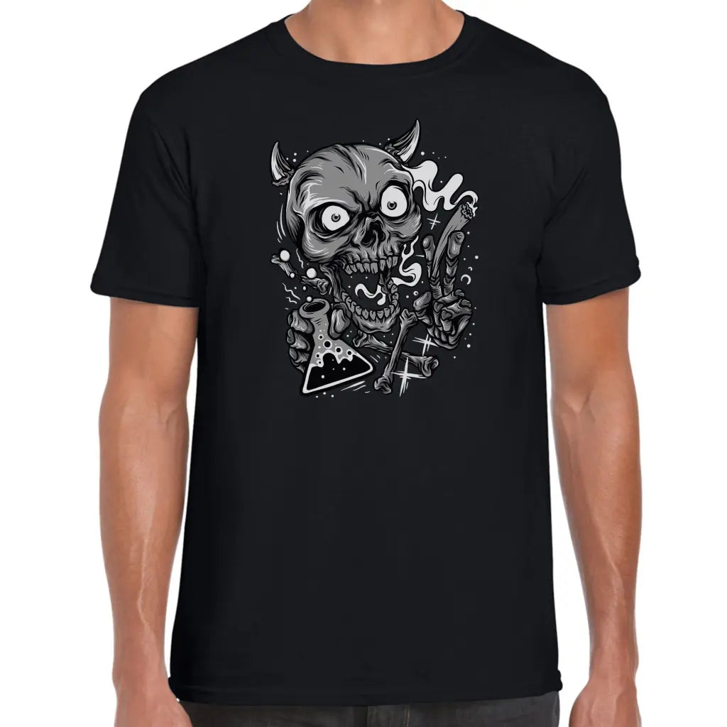 Poison Smoking Skull T-Shirt - Tshirtpark.com